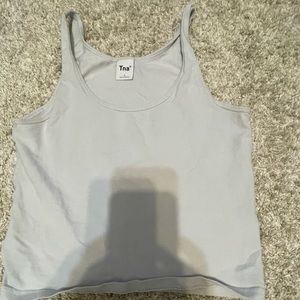 Tna baby blue tank top| size: S